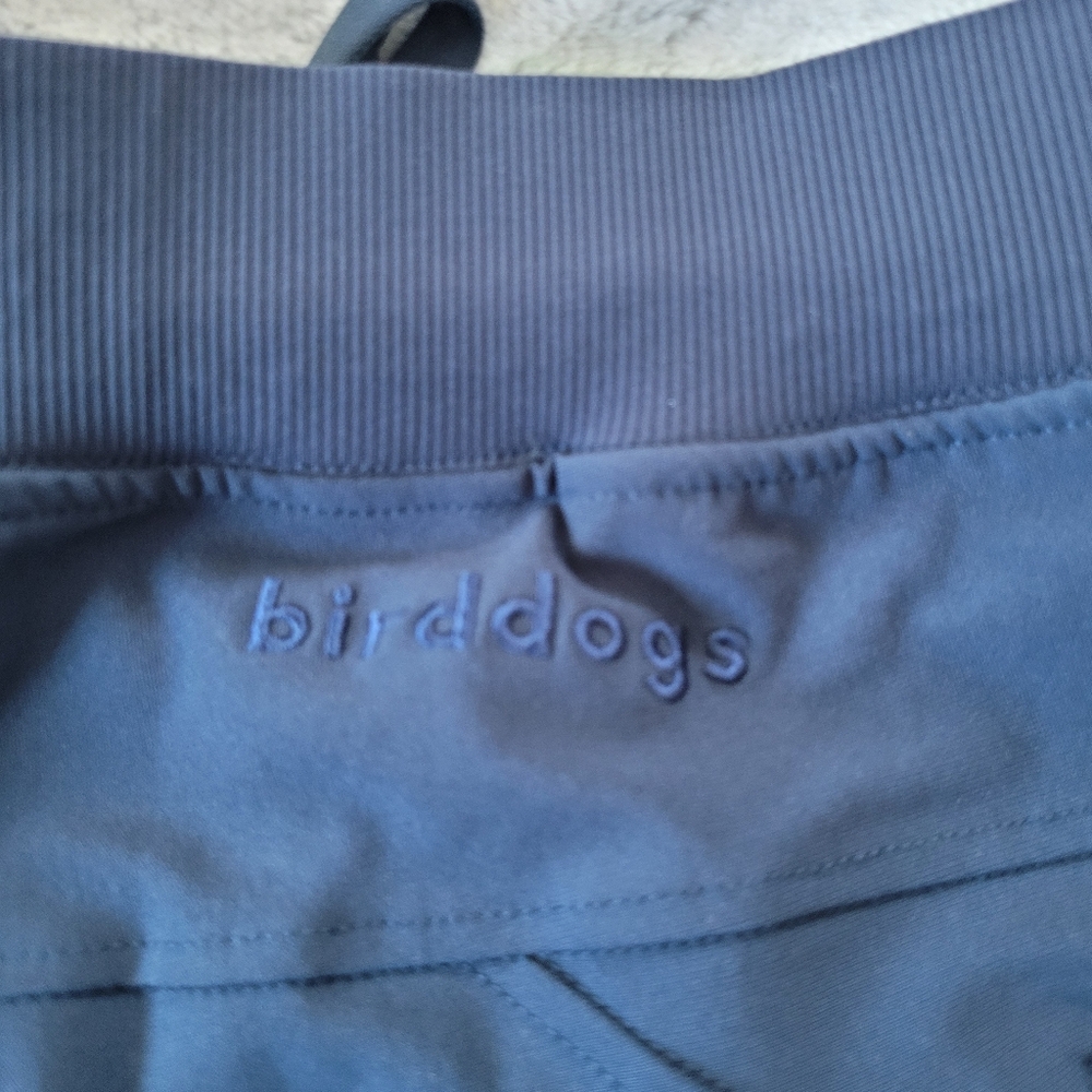 Birddogs Joggers Mens Large Navy Blue Built-in Liner Pockets Performance Pants - Picture 13 of 16